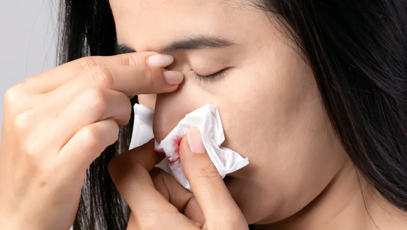 Varför vitlök i näsan används